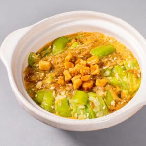 Golden Ridge Gourd Vermicelli Claypot 金沙角瓜粉丝煲