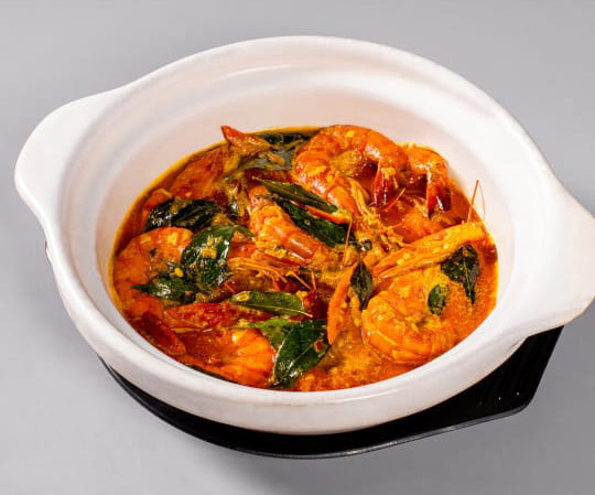 Imperial Curry Tiger Prawns 黄金咖喱虾
